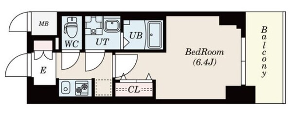 S-RESIDENCE平安通の物件間取画像